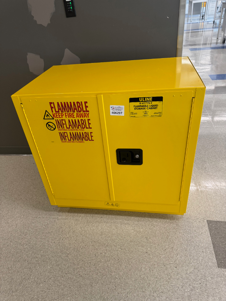 Image of ULINE 22 Gallon Flammable Liquid Storage Cabinet